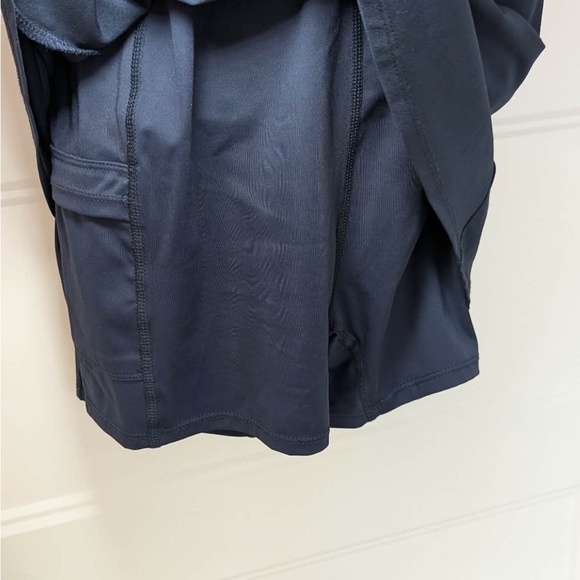 Abercrombie & Fitch Navy Tennis Dress Built-In Shorts Pocket Size S - Picture 3 of 8